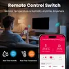 WiFi spínač teploty a vlhkosti 16A pro montáž na DIN lištu Náhled obrázku produktu 9