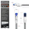 Primewire patchkabel CAT 8 met katoenen omhulling - Gigabit Productafbeelding-voorbeeld 2