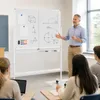 COSTWAY Mobiles Whiteboard mit Ständer 120x90cm, Produktbild-Vorschau 2