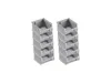 Graue Sichtlagerbox 1.0 | HxBxT 6x10x10cm | 0,4 Liter | Produktbild-Vorschau 3
