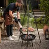 Grill trójnóg 2w1 Bauhus 150 cm z rusztem 49 cm i misą 51 Podgląd zdjęcia produktu 8