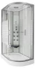 HOME DELUXE - Komplettdusche WHITE PEARL - Maße 120 x 80 cm Produktbild-Vorschau 1