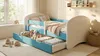 Kinderbett 160x80 Blau mit Matratze & Schublade – Produktbild-Vorschau 9