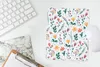 MuchoWow® Mauspad Mousepad Muster - Blumen - Blätter 19x23 Produktbild-Vorschau 6