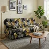Schlafsofa SARA Poly – Monstera-Design, Webstoff in Produktbild-Vorschau 3