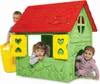 Dohany Spielhaus grün rot Kinderspielhaus Gartenhaus Indoor Produktbild-Vorschau 2