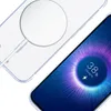 A smartphone case is shown with a wireless charger attached. Náhled obrázku produktu