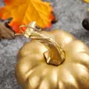 Sztuczne białe i złote jesienne dynie Dekoracja na Podgląd zdjęcia produktu 5