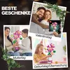 Lotusblumen Botanisches Bauset mit Vase Rosa Künstlicher Produktbild-Vorschau 7