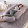 Coussin de grossesse complet en forme de J avec coussin de Voir les images du produit 5