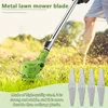 4Stück Metall-Rasentrimmer-Klingen für Rasentrimmer 150MM Produktbild-Vorschau 4