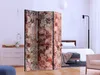 3-teiliger Einseitiger Vlies Paravent - Coral Bouquet Produktbild-Vorschau 5