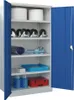 Schwerlastschrank - Vollblechtüren - 3 Böden - 4 Schubladen Produktbild-Vorschau 4