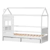 Letto per bambini Merax 90x200 cm Letto a casetta con 2 Anteprima dell’immagine prodotto 10