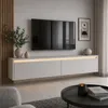 Hängender TV-Schrank LUMI 170 cm Kaschmir matt, TV-lowboard Produktbild-Vorschau 2