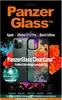 Marketing image for a PanzerGlass ClearCase for iPhone 12/12 Pro, featuring the product and promotional text. Anteprima dell’immagine prodotto