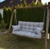 Hollywoodschaukel Auflage Blomster Hellgrau 148 cm mit 2 Produktbild-Vorschau 5