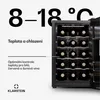 Klarstein volně stojící 1zónová vinotéka, malá vinotéka, Náhled obrázku produktu 4