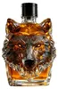 300 ml Whiskyflasche Dekanter Wolfskopfform Weinflasche aus Produktbild-Vorschau 1