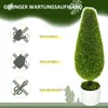 HOMCOM Kunstpflanze Zypresse 2er-Set 90 cm Künstliche Produktbild-Vorschau 5