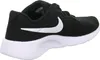 A side view of a black Nike sneaker with a white swoosh logo on a white background. Podgląd zdjęcia produktu