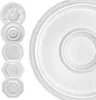 HEXIM Stuckrosette Styropor EPS weiß, Deckenrosette rund & Produktbild-Vorschau 1