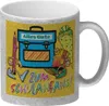 Zum Schulanfang Alles Gute Glitzer-Kaffeebecher in orange Produktbild-Vorschau 1