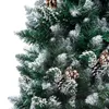 Sapin de Noël artificiel avec cônes et neige 180 cm Voir les images du produit 3