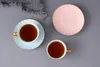 Porcelain Purple Cup 220ml Gold Edge Cadeau voor Productafbeelding-voorbeeld 7