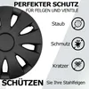 Radkappen 16 Zoll  schwarz - Radzierblenden 4er-Set von Produktbild-Vorschau 2
