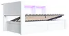 Holzbett mit gepolstertem Kopfteil, LED-Streifen, Produktbild-Vorschau 10