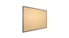 Lavagna in Sughero con Cornice Nero in Legno 120x90cm, Anteprima dell’immagine prodotto 1