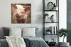MuchoWow® Poster Schwein - Porträt - Tier 75x75 cm - Wand Produktbild-Vorschau 4