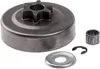 Kupplung Trommel Kettenrad 3/8 6T Unterlegscheibe E-Clip Produktbild-Vorschau 4
