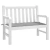 vidaXL Gartenbank-Auflage Grau 120x50x4 cm Oxford-Gewebe Produktbild-Vorschau 2
