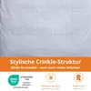 Musselin Bettwäsche 135 x 200 cm, mit Kissenbezug in 80 x Produktbild-Vorschau 4