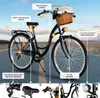 Milord Komfort Fahrrad Mit Weidenkorb Damenfahrrad, 28 Produktbild-Vorschau 2