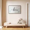 Posterpapier Poster - Do All Things with Love 90x60 cm Text Produktbild-Vorschau 2