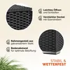 CASARIA® Auflagenbox 318L Polyrattan - Wetterfeste Garten Produktbild-Vorschau 8