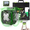 Huepar S03CG laser 3D a croce 3x360 gradi verde, display Anteprima dell’immagine prodotto 1