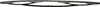 A black windshield wiper blade is shown against a white background. Anteprima dell’immagine prodotto