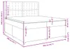 vidaXL Boxspringbett mit Matratze Schwarz 200x200 cm Stoff Produktbild-Vorschau 8