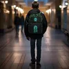 Mofut Schulrucksäcke, 2 Stück Rucksack Anime Leuchtender Produktbild-Vorschau 3