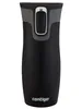 A black Contigo travel mug is shown against a white background. Anteprima dell’immagine prodotto