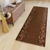 Tapiso Läufer Anti Rutsch Modern Braun Orange Wohnzimmer 80 Produktbild-Vorschau 1