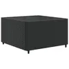 vidaXL 7-tlg. Garten-Lounge-Set mit Kissen Schwarz Poly Produktbild-Vorschau 5
