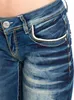 Cipo & Baxx Damen Jeans BJW256 Blau, W30/L30 Produktbild-Vorschau 4