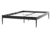 BELIANI Łóżko ze stelażem czarne metalowe 140 x 200 cm Podgląd zdjęcia produktu 4