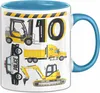 10. Geburtstag Geschenk Tasse Becher Jungen Jungs Baustelle Produktbild-Vorschau 1