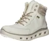 A single white winter boot is shown against a white background. Voir les images du produit